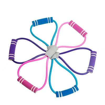 Resistance Bands with Foam Sport At Home Yoga Accessories
