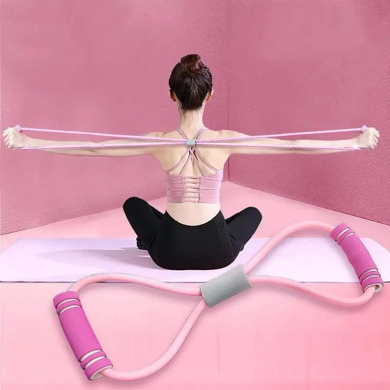 Resistance Bands with Foam Sport At Home Yoga Accessories