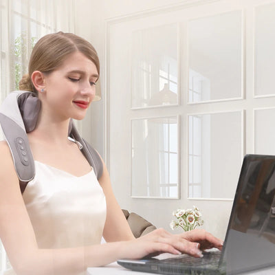 Neck And Shoulder Massager Wireless Pillow