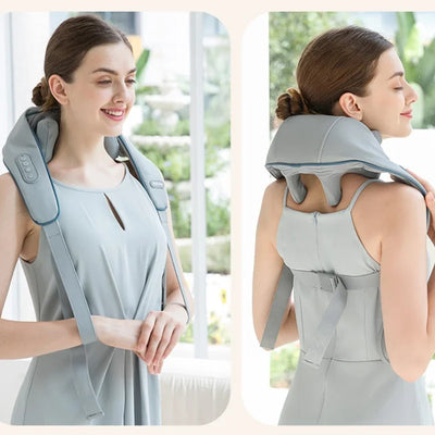Neck And Shoulder Massager Wireless Pillow