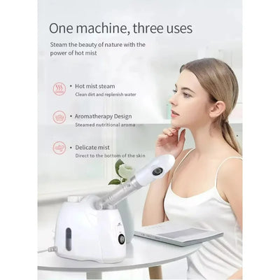 Ozone Facial Steamer Warm Mist Humidifier for Face