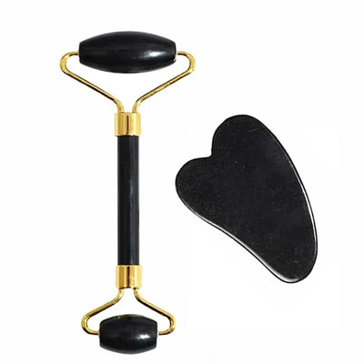 Face Gua Sha Natural Stone Body Neck Massager