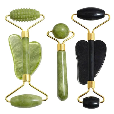 Face Gua Sha Natural Stone Body Neck Massager
