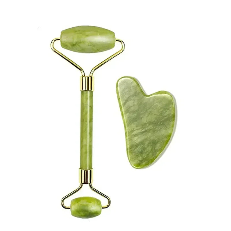 Face Gua Sha Natural Stone Body Neck Massager