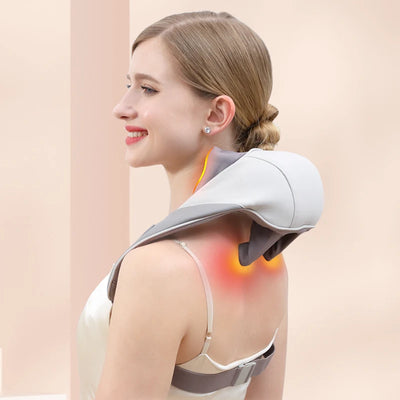 Neck And Shoulder Massager Wireless Pillow