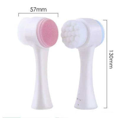 Silicone Facial Cleansing Brush Manual Massage