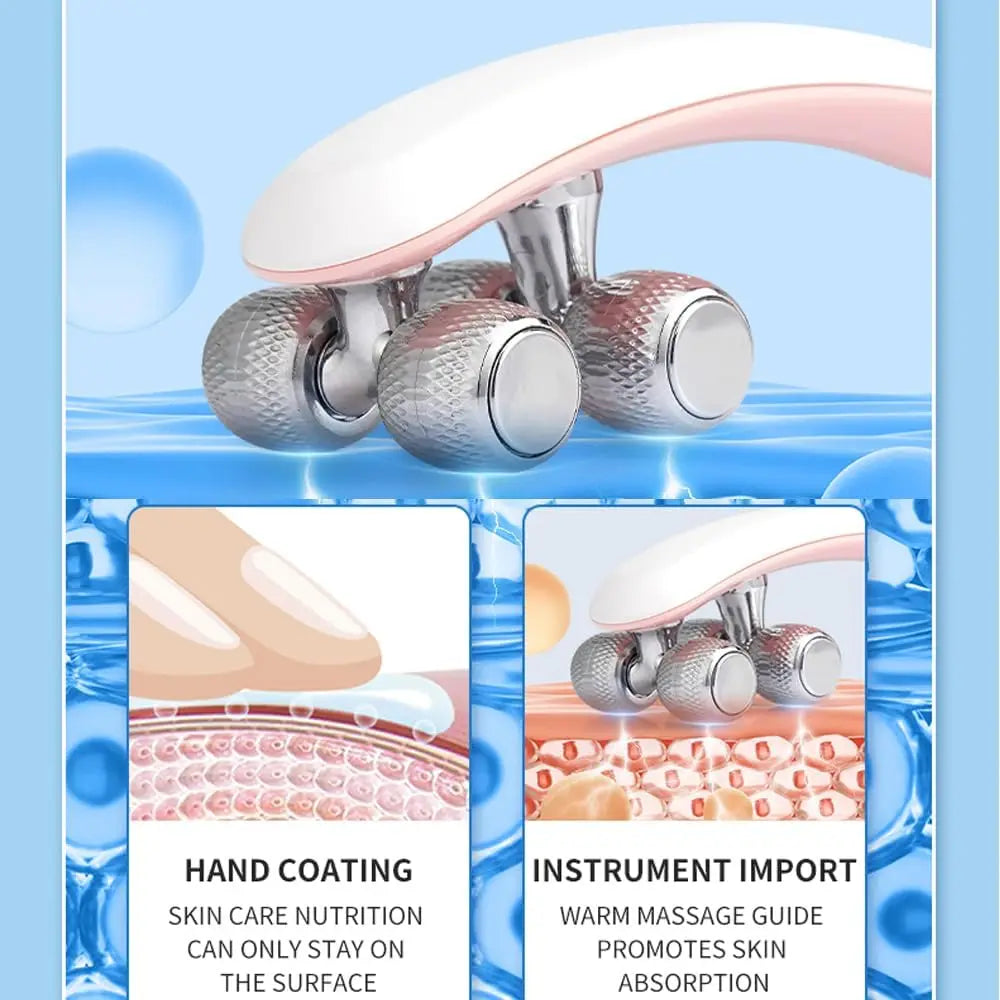 Electric Face Lifting Machine Massage Vibration Roller