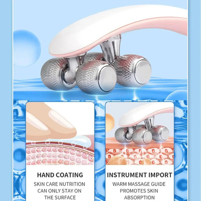 Electric Face Lifting Machine Massage Vibration Roller