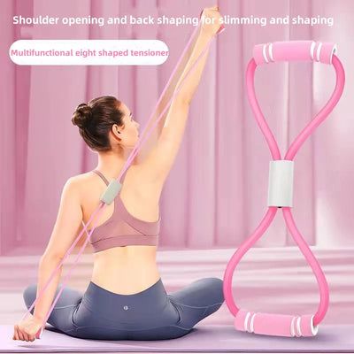 Resistance Bands with Foam Sport At Home Yoga Accessories