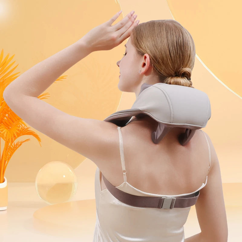 Neck And Shoulder Massager Wireless Pillow