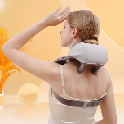 Neck And Shoulder Massager Wireless Pillow